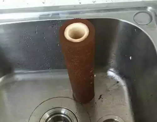 凈水器能過濾什么？取出的濾芯就知道了！